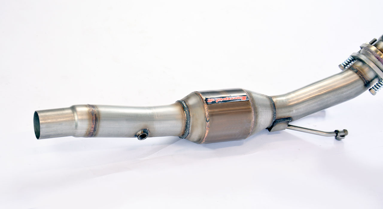 Kit tubo turbina + Catalizzatore metallico 100 CPSI