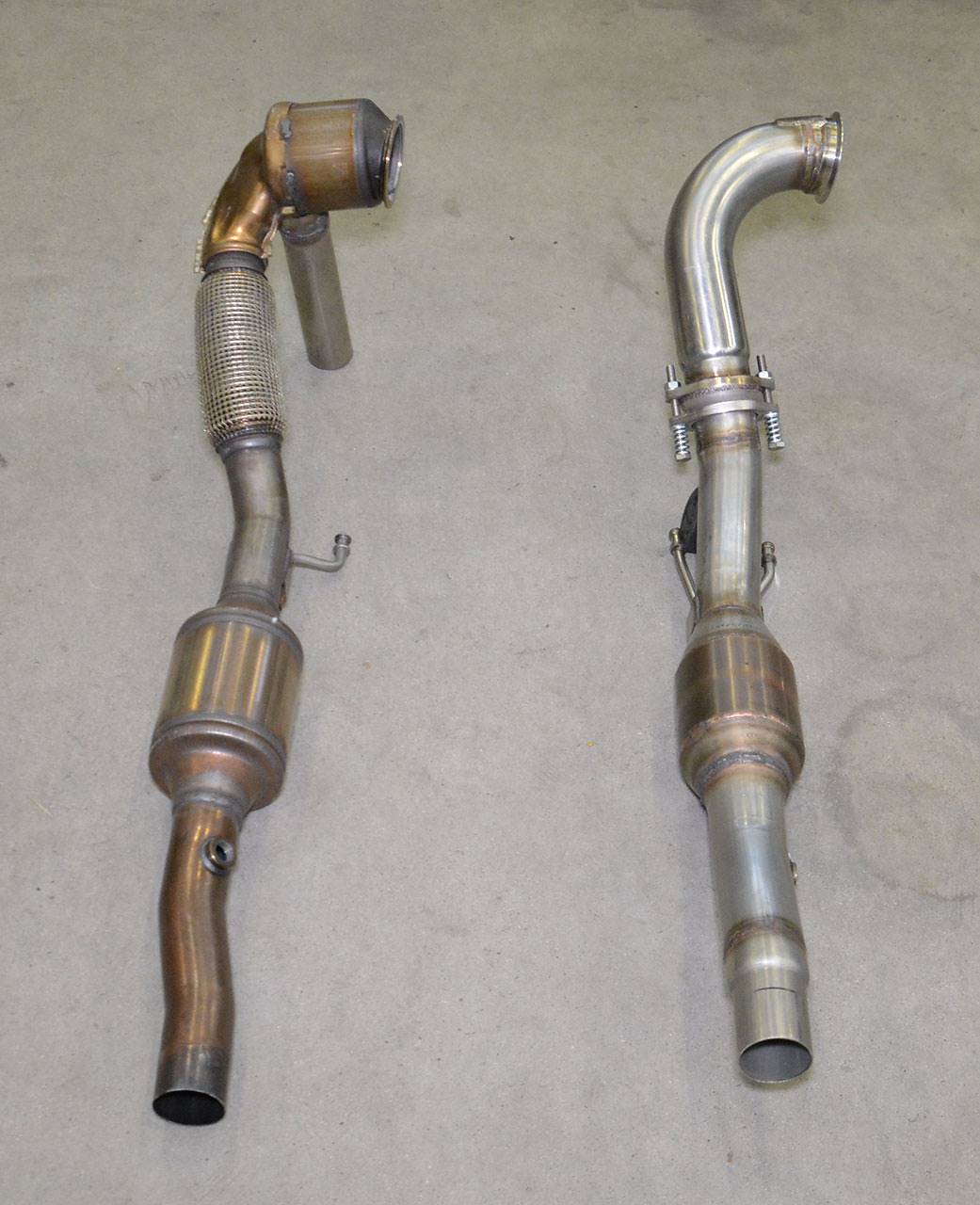 Kit tubo turbina + Catalizzatore metallico 200 CPSI