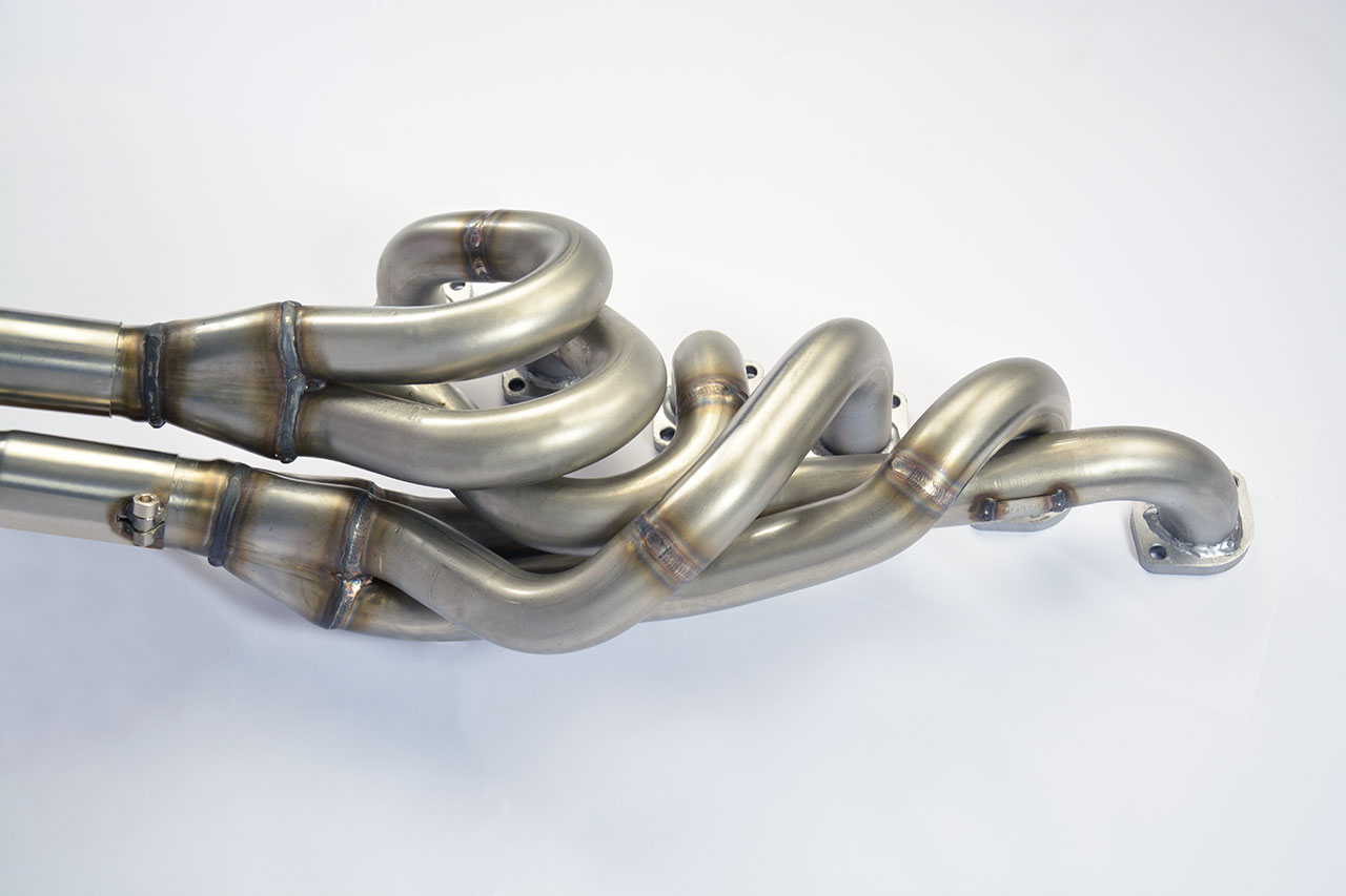 Collettore + tubi raccordo 100% Inox<br>(Guida a sinistra)