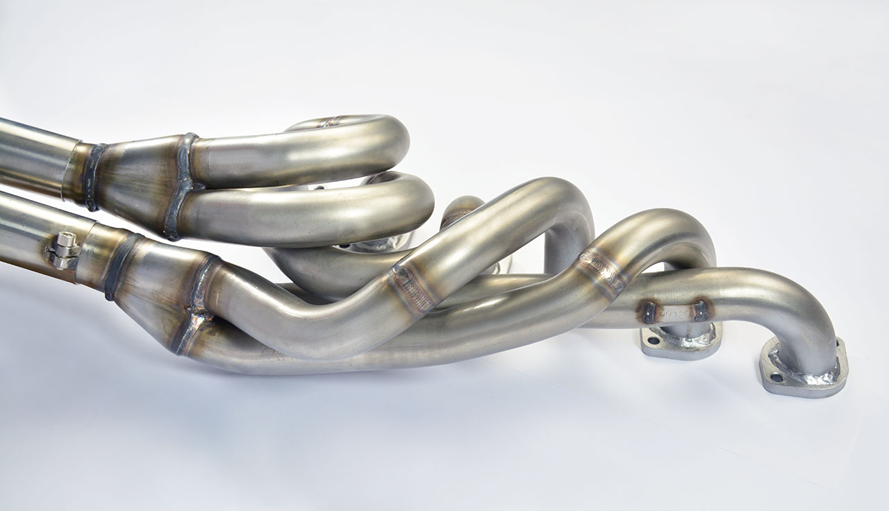 Collettore + tubi raccordo 100% Inox<br>(Guida a sinistra)