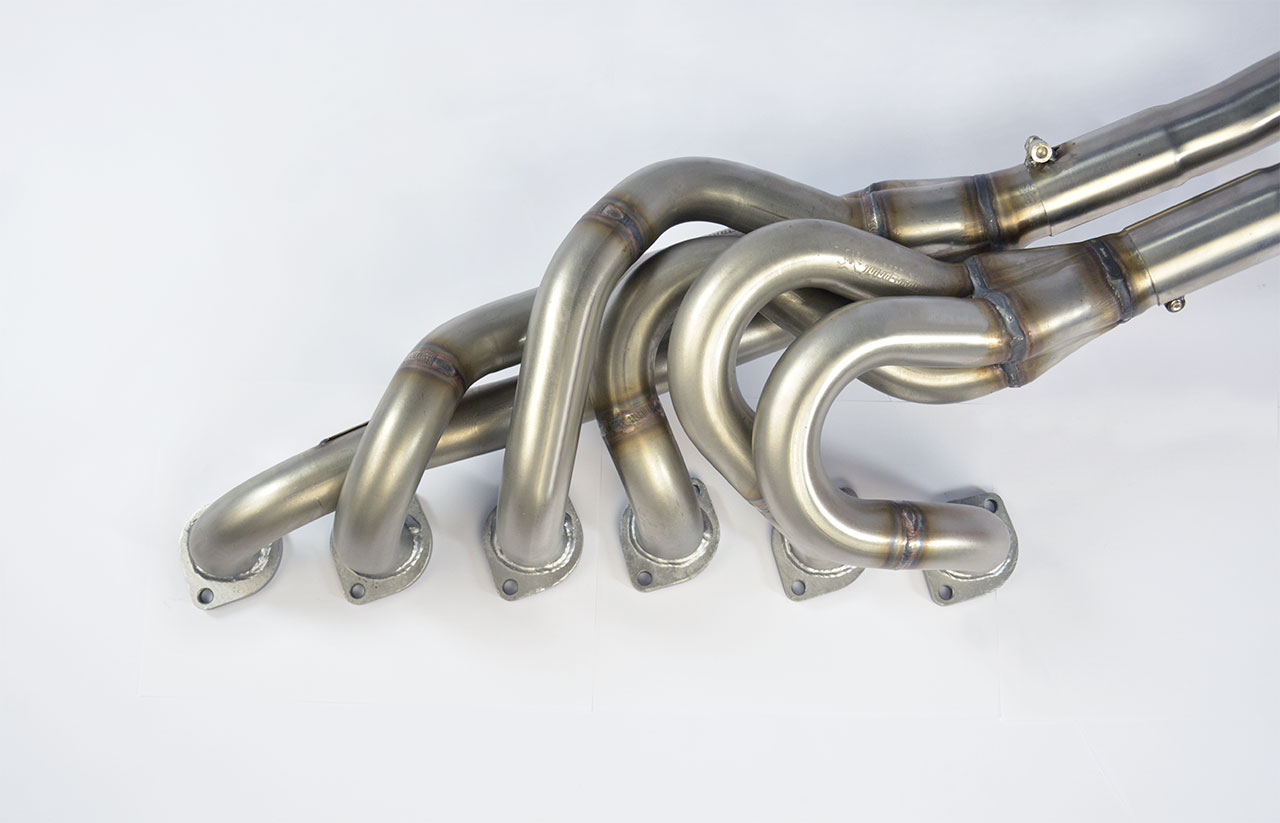 Collettore + tubi raccordo 100% Inox<br>(Guida a sinistra)