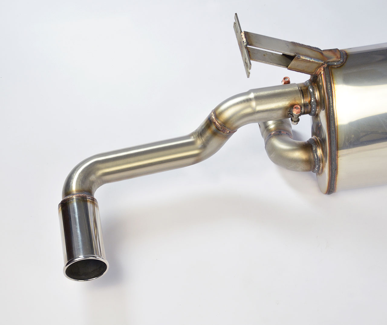 Posteriore destro O70 + sinistro O70 ''Sport/Racing''<br>Con tubo By-pass per valvola di serie