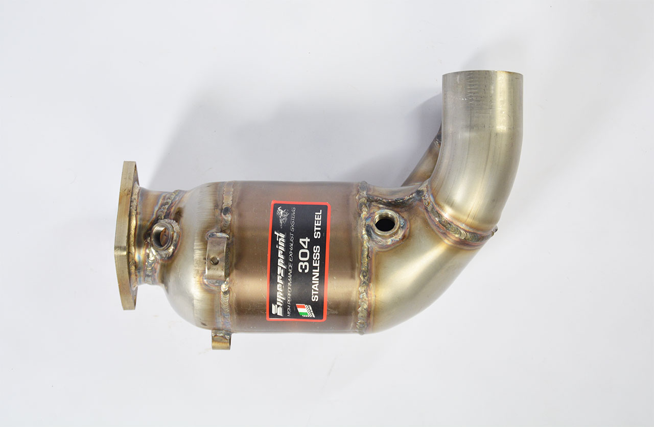 Anteriore sinistro con Catalizzatore Metallico 200CPSI