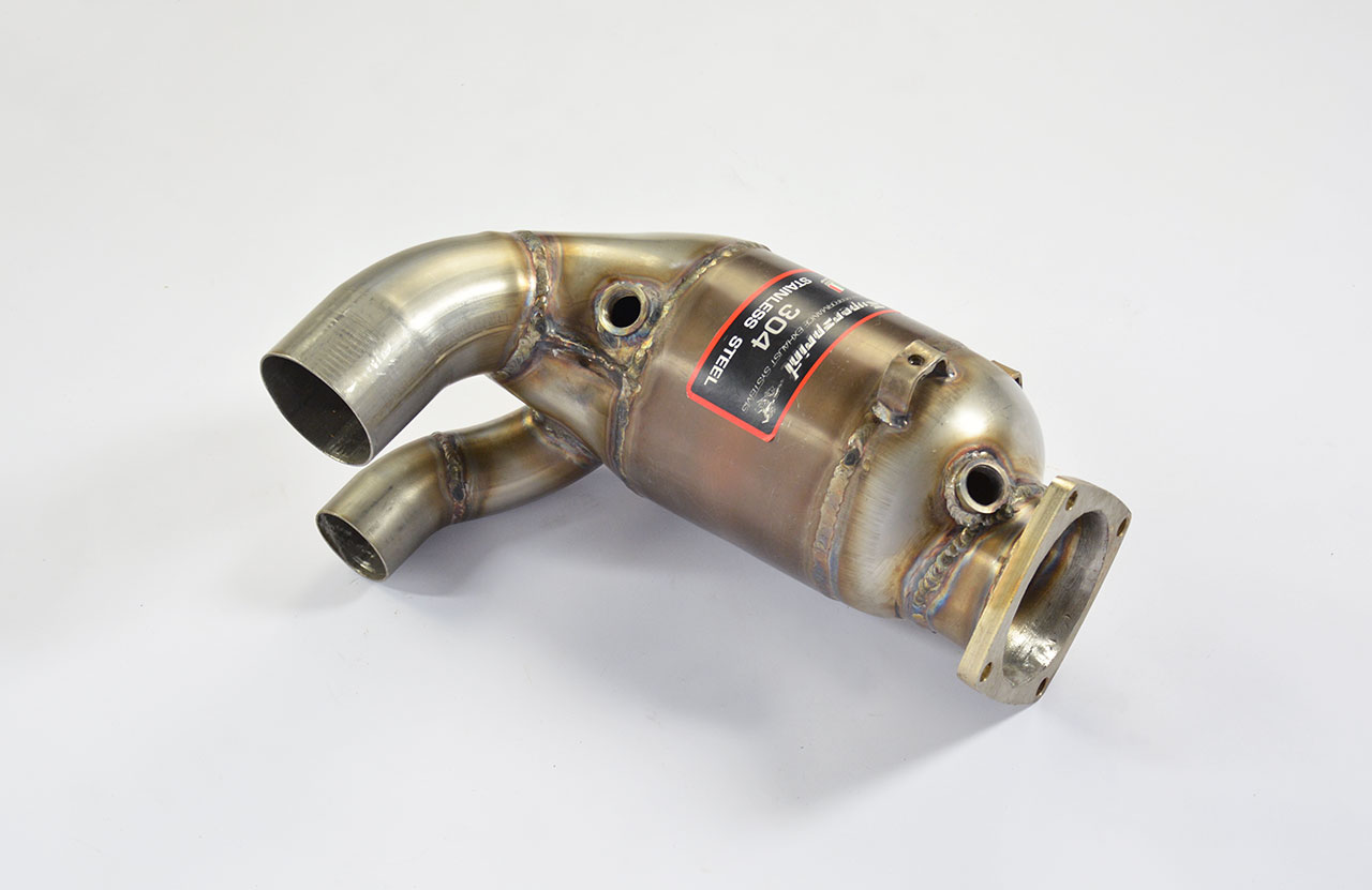 Anteriore sinistro con Catalizzatore Metallico 200CPSI