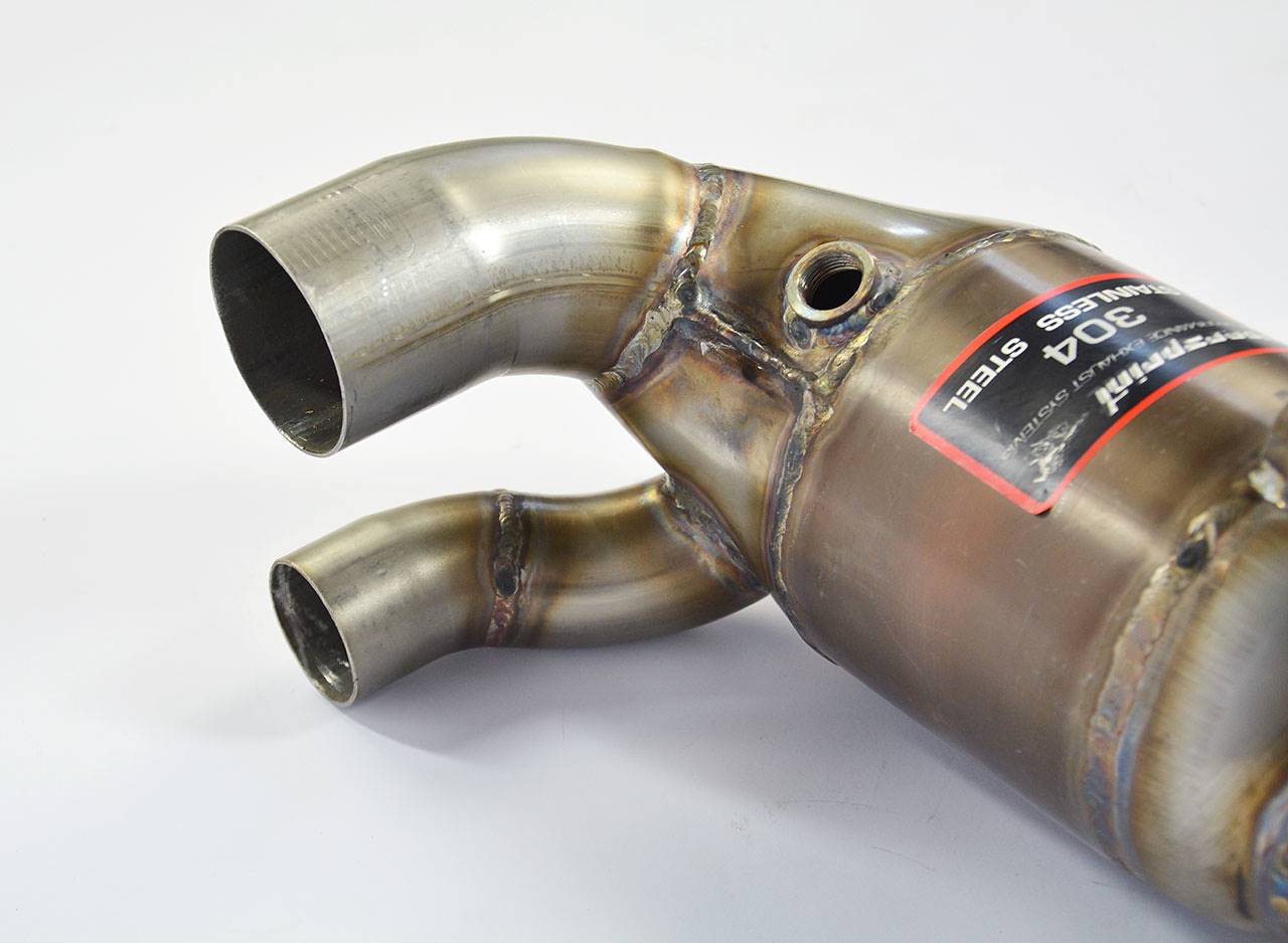 Anteriore sinistro con Catalizzatore Metallico 200CPSI