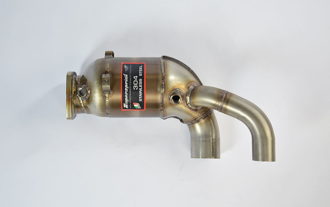 Anteriore destro con Catalizzatore Metallico 100CPSI 