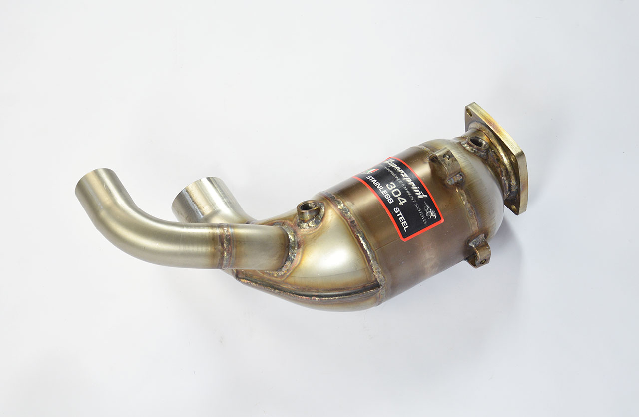 Anteriore destro con Catalizzatore Metallico 200CPSI