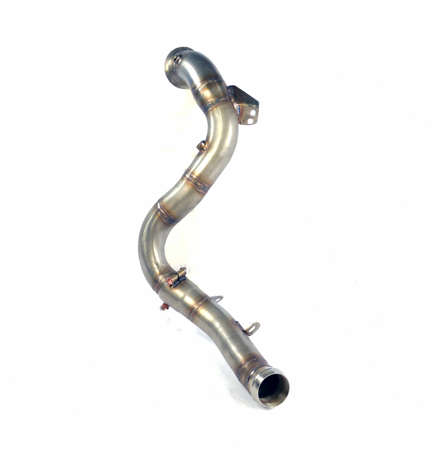 Kit downpipe Destro + Sinistro<br>Elimina catalizzatore primario e secondario + GPF (RHD - LHD)
