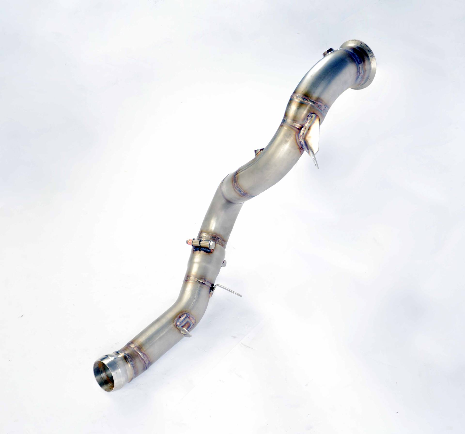 Kit downpipe Destro + Sinistro<br>Elimina catalizzatore primario e secondario + GPF (RHD - LHD)