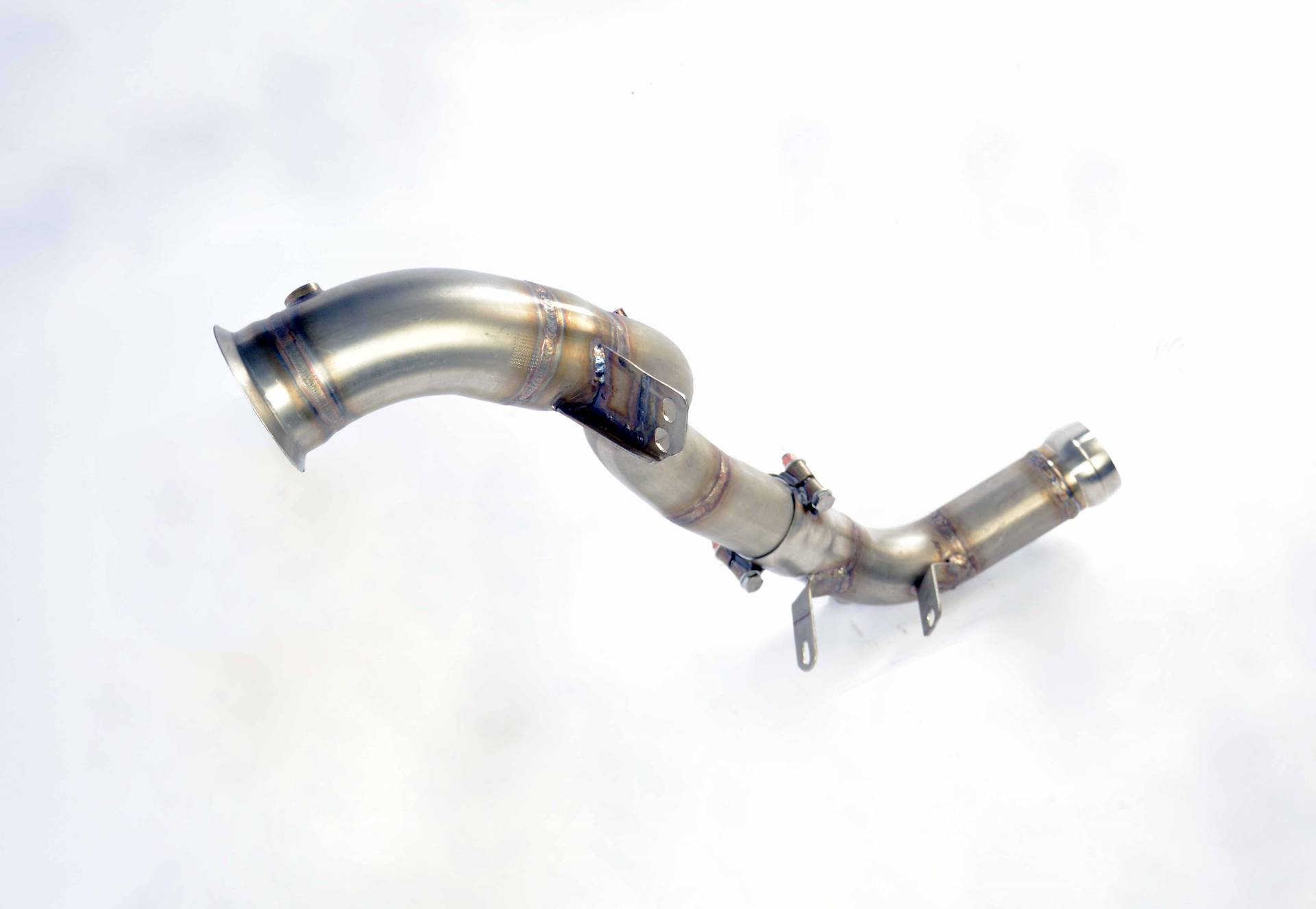 Kit downpipe Destro + Sinistro<br>Elimina catalizzatore primario e secondario + GPF (RHD - LHD)