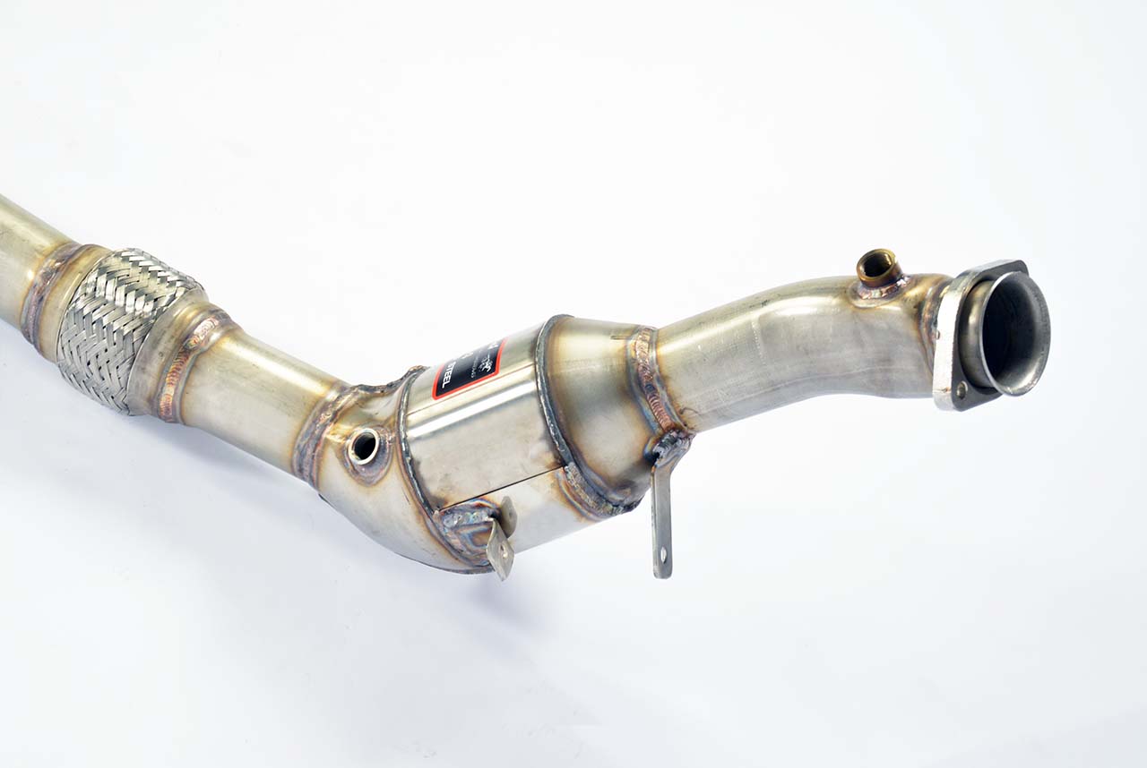 Downpipe Sinistro + catalizzatore metallico