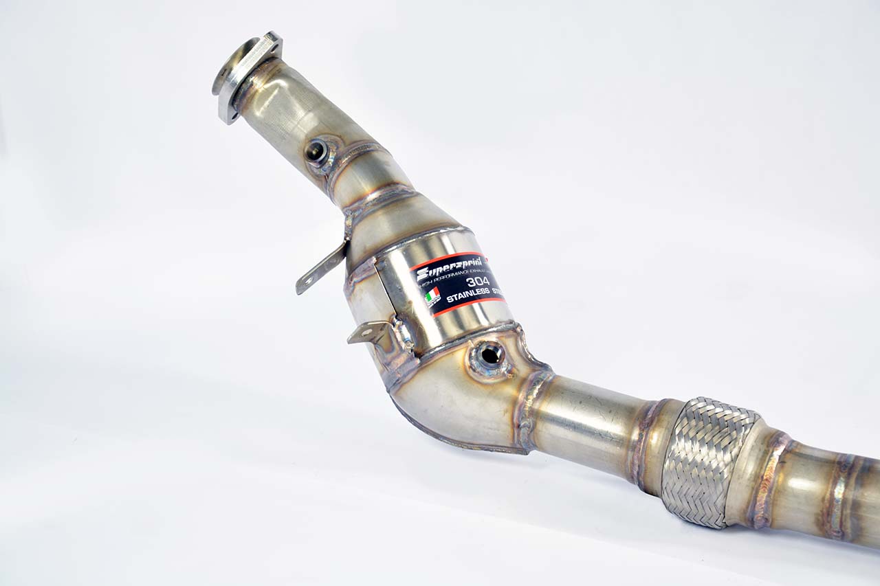 Downpipe Destro + catalizzatore metallico