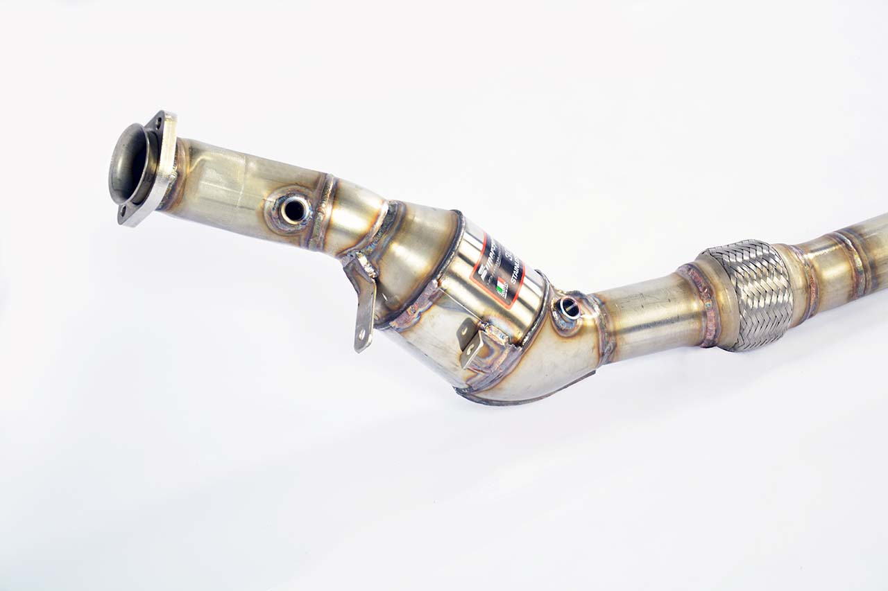 Downpipe Destro + catalizzatore metallico