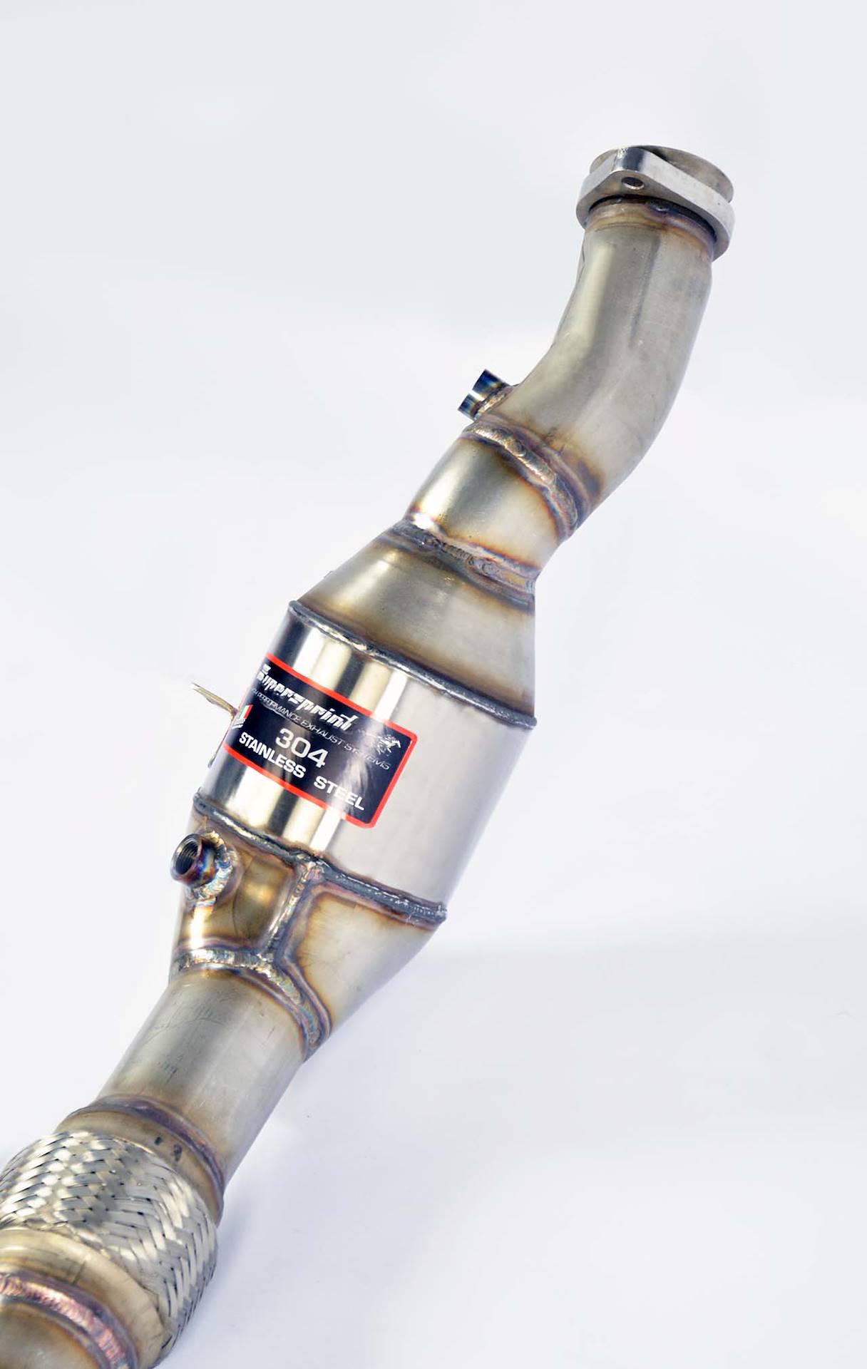 Downpipe Destro + catalizzatore metallico