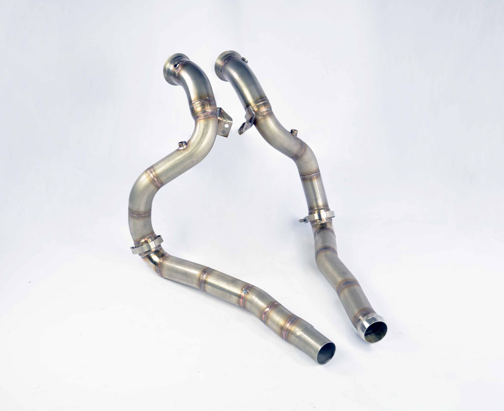 Kit downpipe Destro + Sinistro<br>(Sostituisce catalizzatore) (RHD - LHD)
