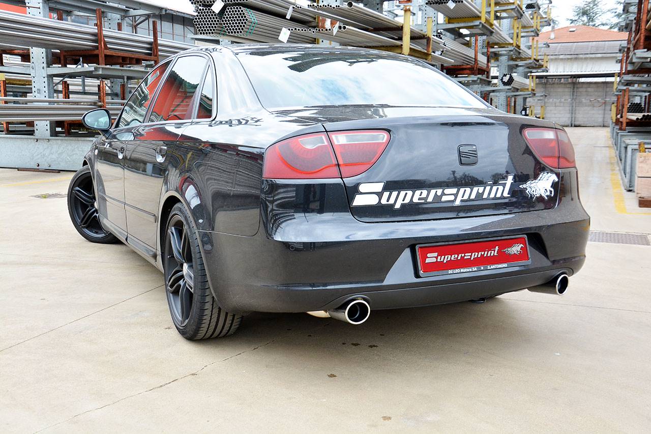 Impianto di scarico Supersprint per SEAT EXEO 2.0i TFSI (200 Hp / 211 Hp)