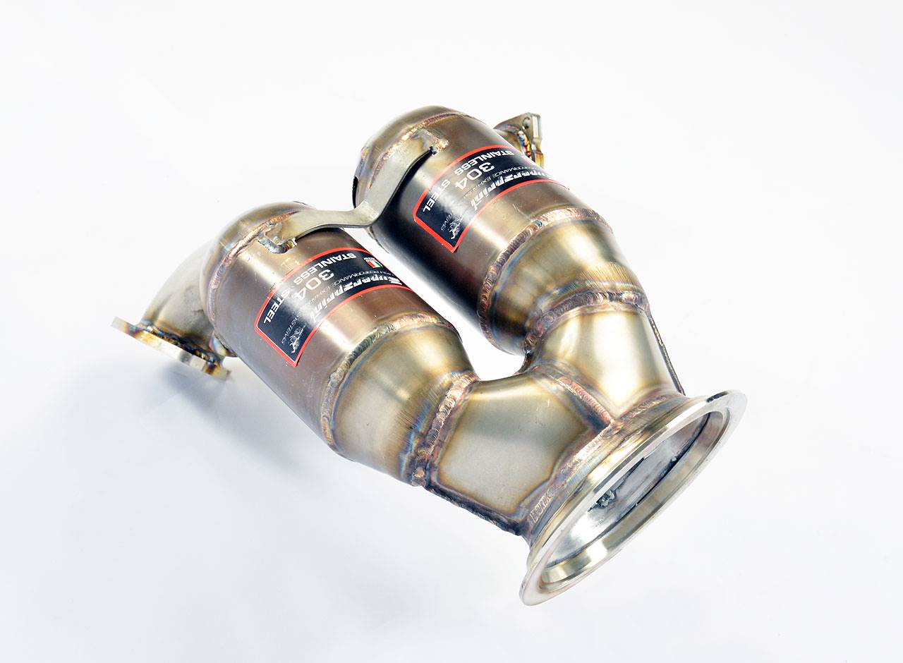 Downpipe + Catalizzatore metallico