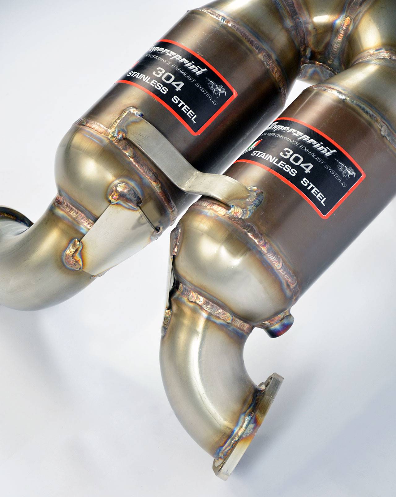 Downpipe + Catalizzatore metallico