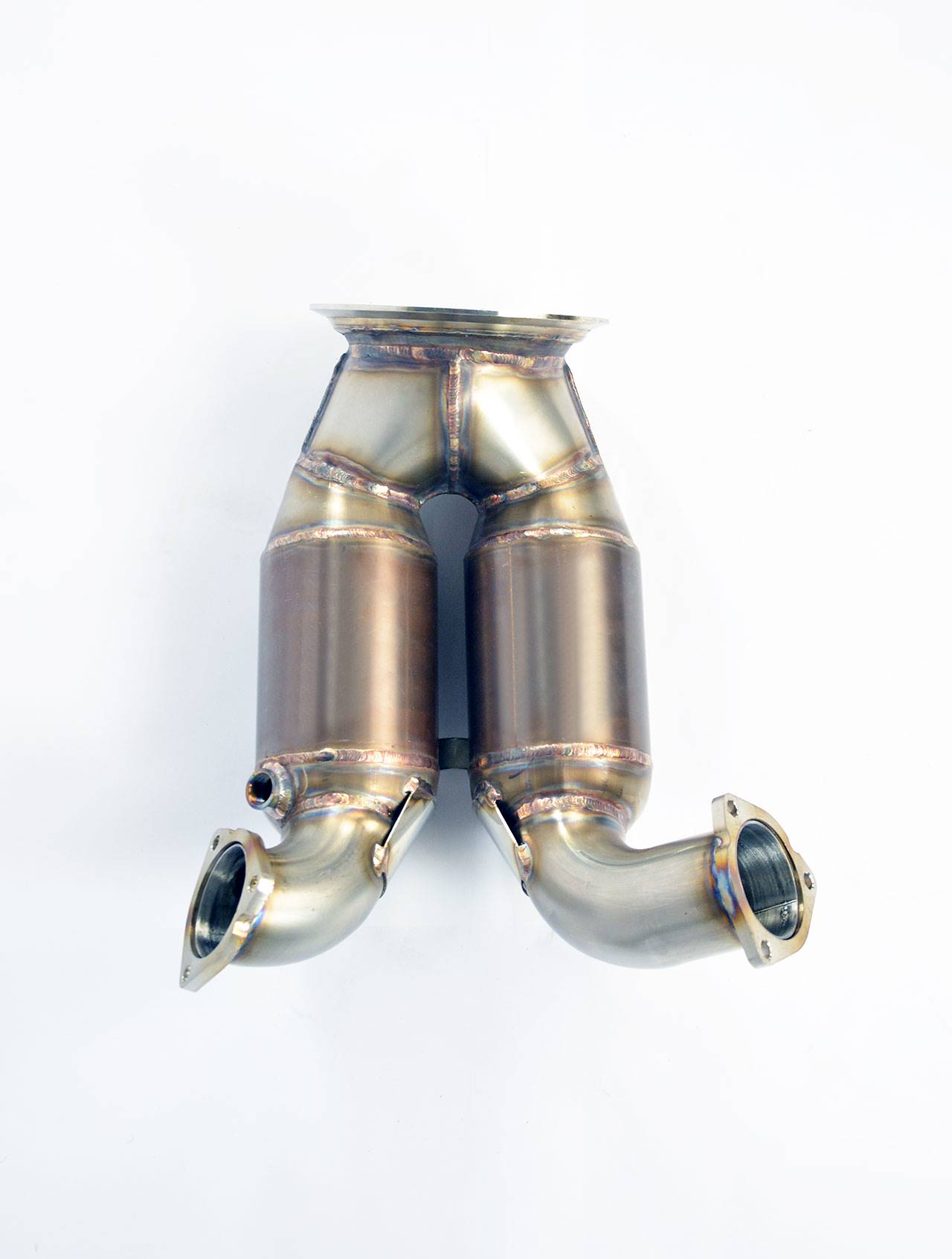 Downpipe + Catalizzatore metallico