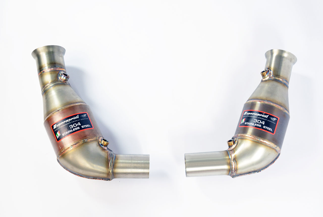 Catalizzatore metallico Destro - Sinistro WRC