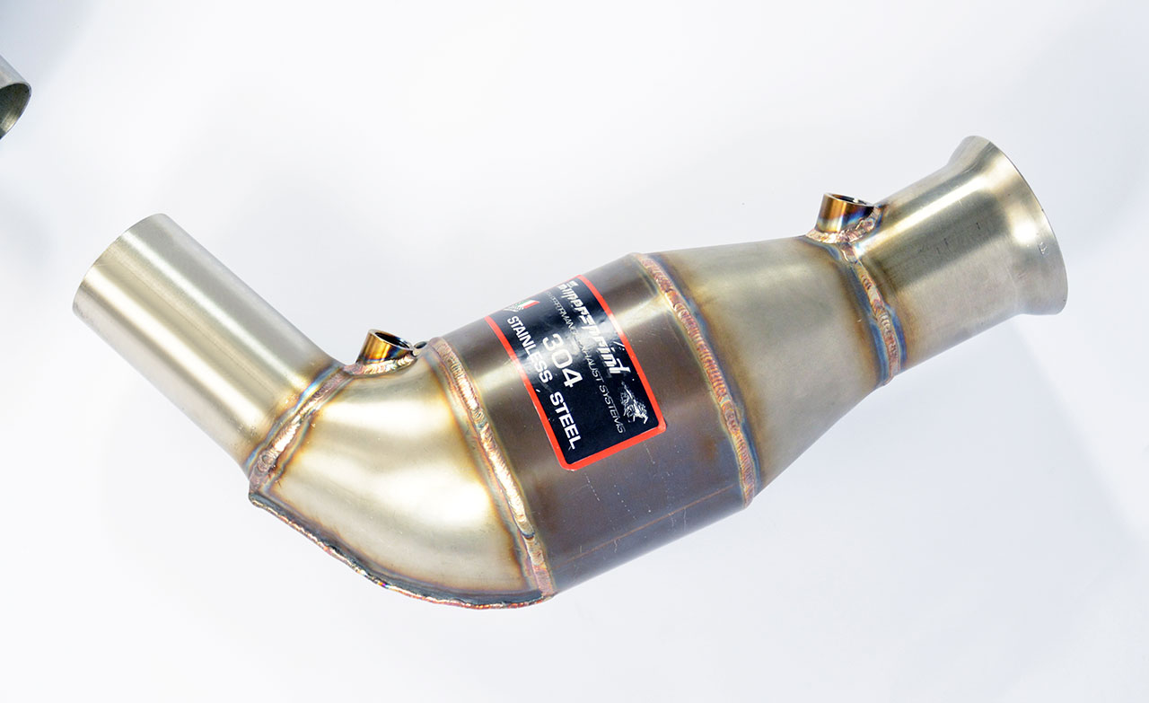 Catalizzatore metallico Destro - Sinistro 100CPSI WRC