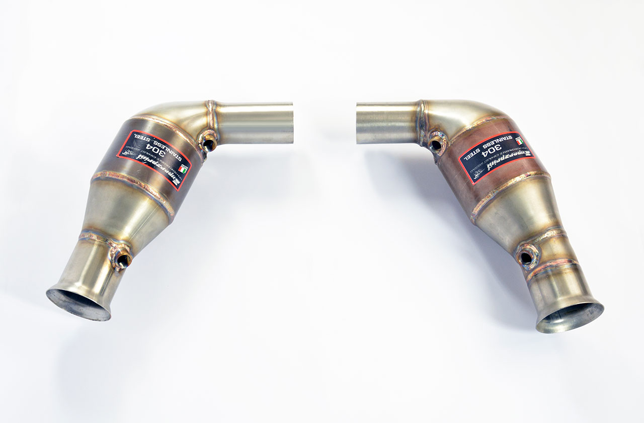 Catalizzatore metallico Destro - Sinistro 100CPSI WRC