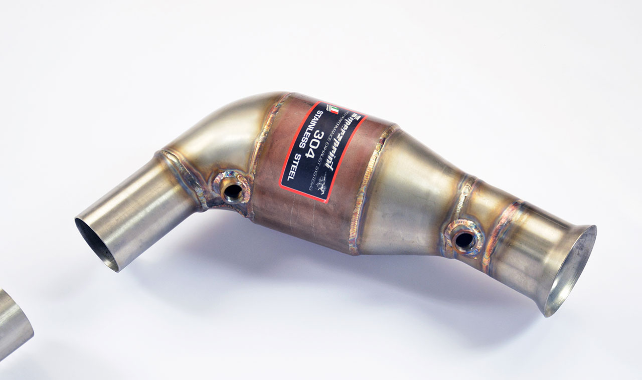 Catalizzatore metallico Destro - Sinistro WRC