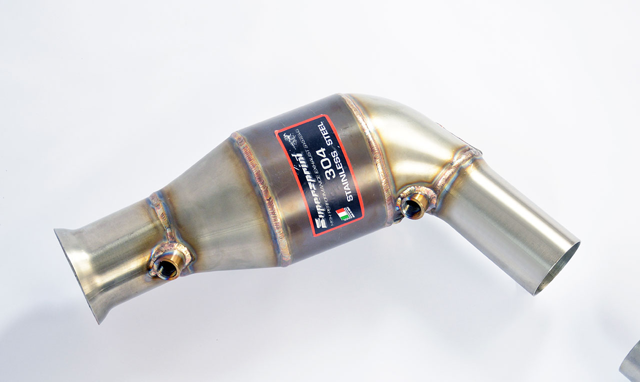 Catalizzatore metallico Destro - Sinistro 100CPSI WRC