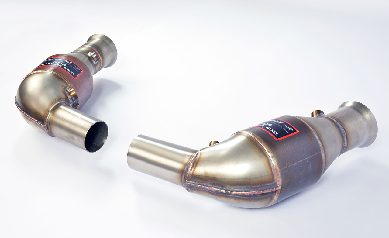 Catalizzatore metallico Destro - Sinistro 100CPSI WRC