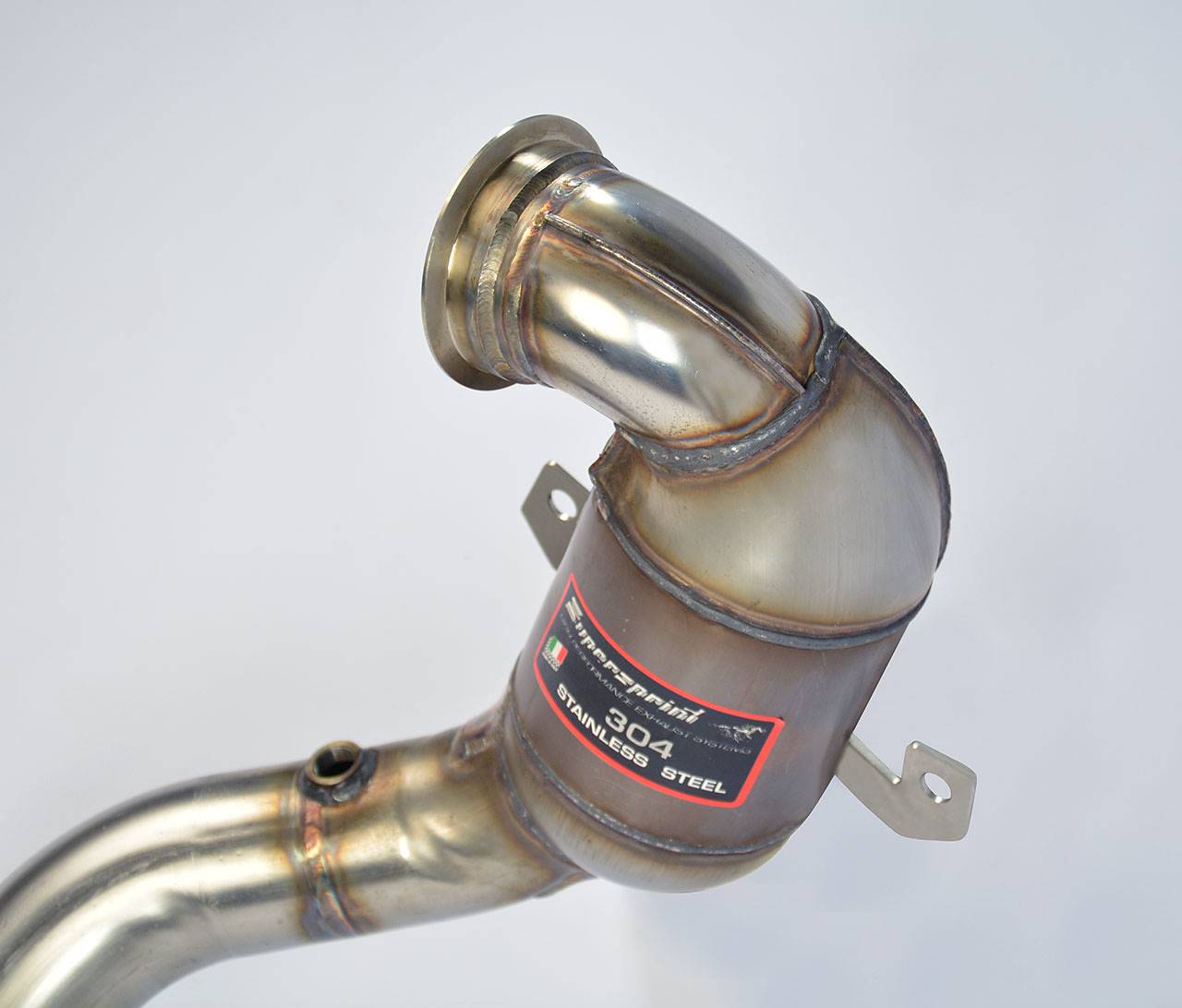 Tubo turbina con catalizzatore metallico 200 CPSI