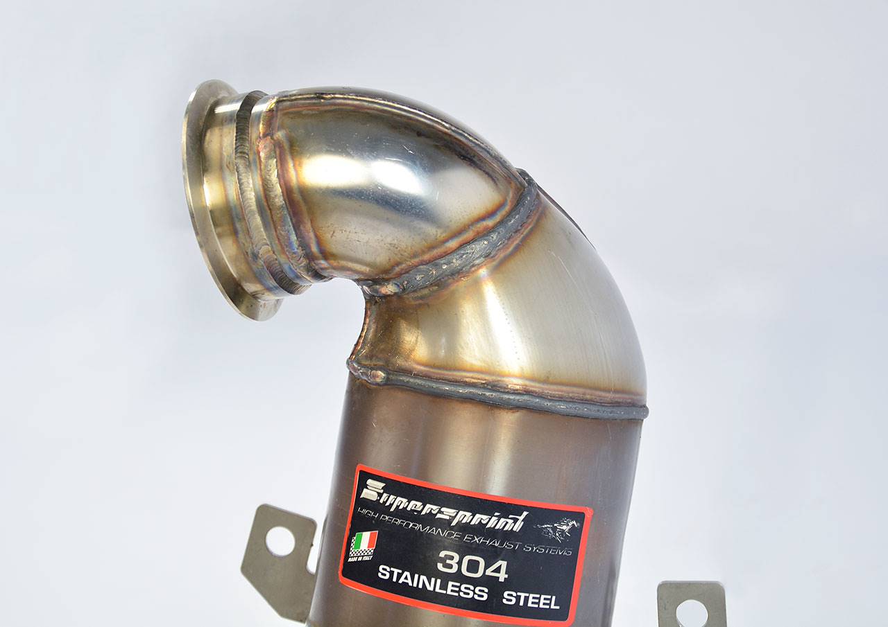 Tubo turbina con catalizzatore metallico 200 CPSI