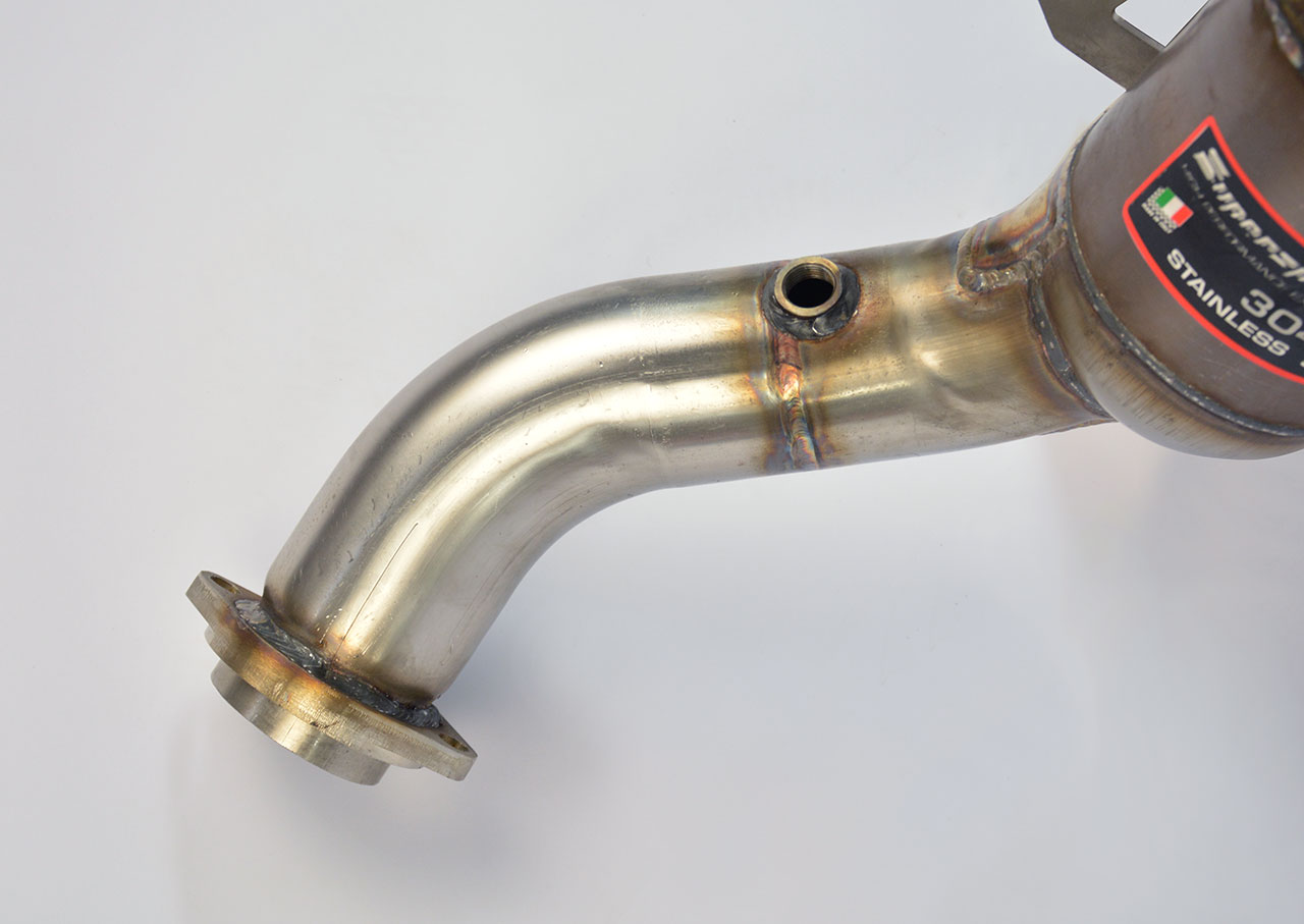 Tubo turbina con catalizzatore metallico 200 CPSI