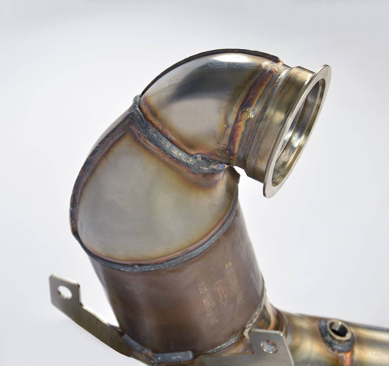 Tubo turbina con catalizzatore metallico 200 CPSI