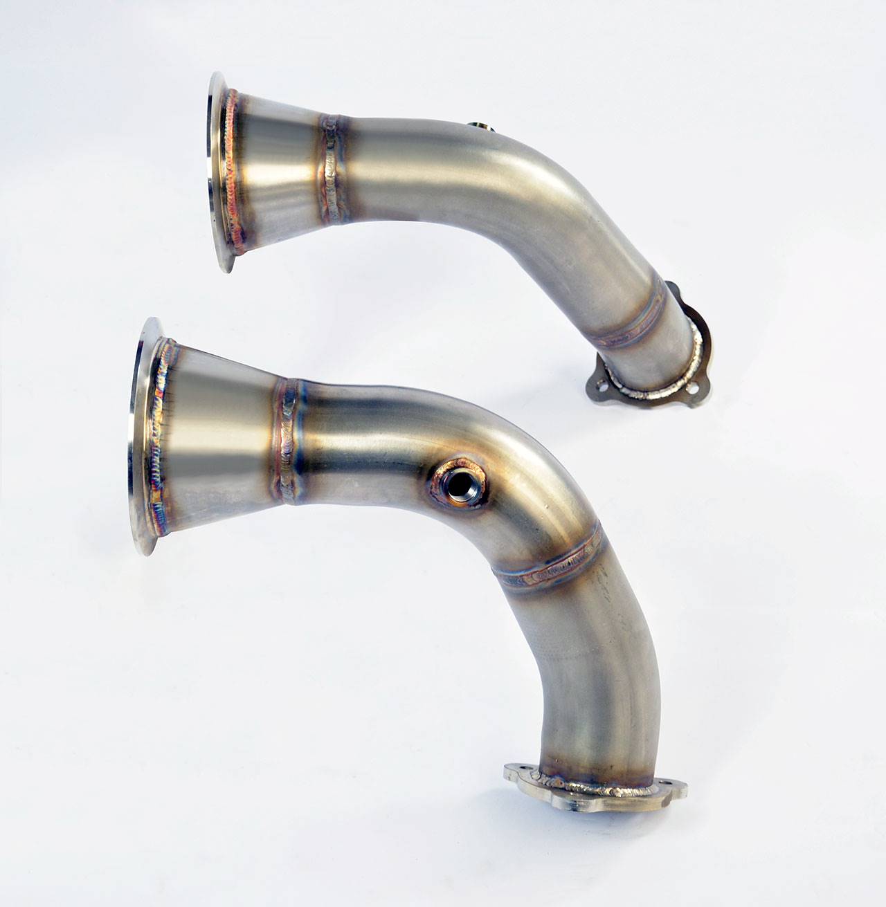 Kit downpipe Destro + Sinistro<br>(Sostituisce catalizzatore)<br>(Guida a sinistra / destra)