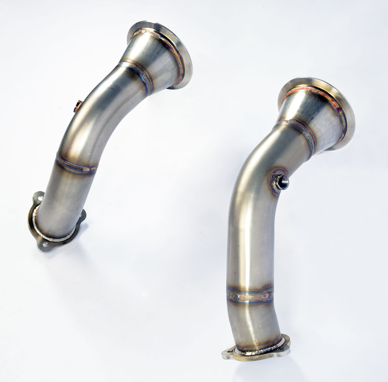 Kit downpipe Destro + Sinistro<br>(Sostituisce catalizzatore)<br>(Guida a sinistra / destra)