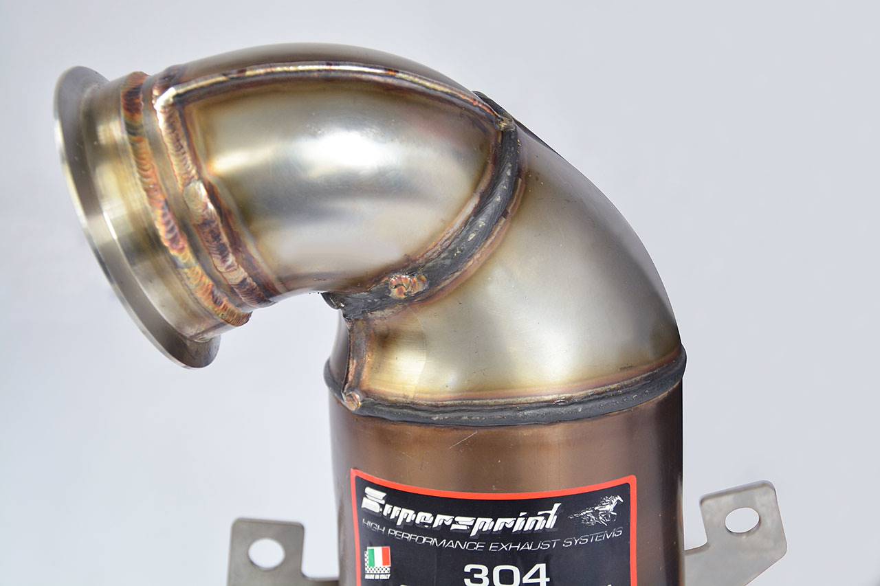Tubo turbina con catalizzatore metallico WRC 100 CPSI