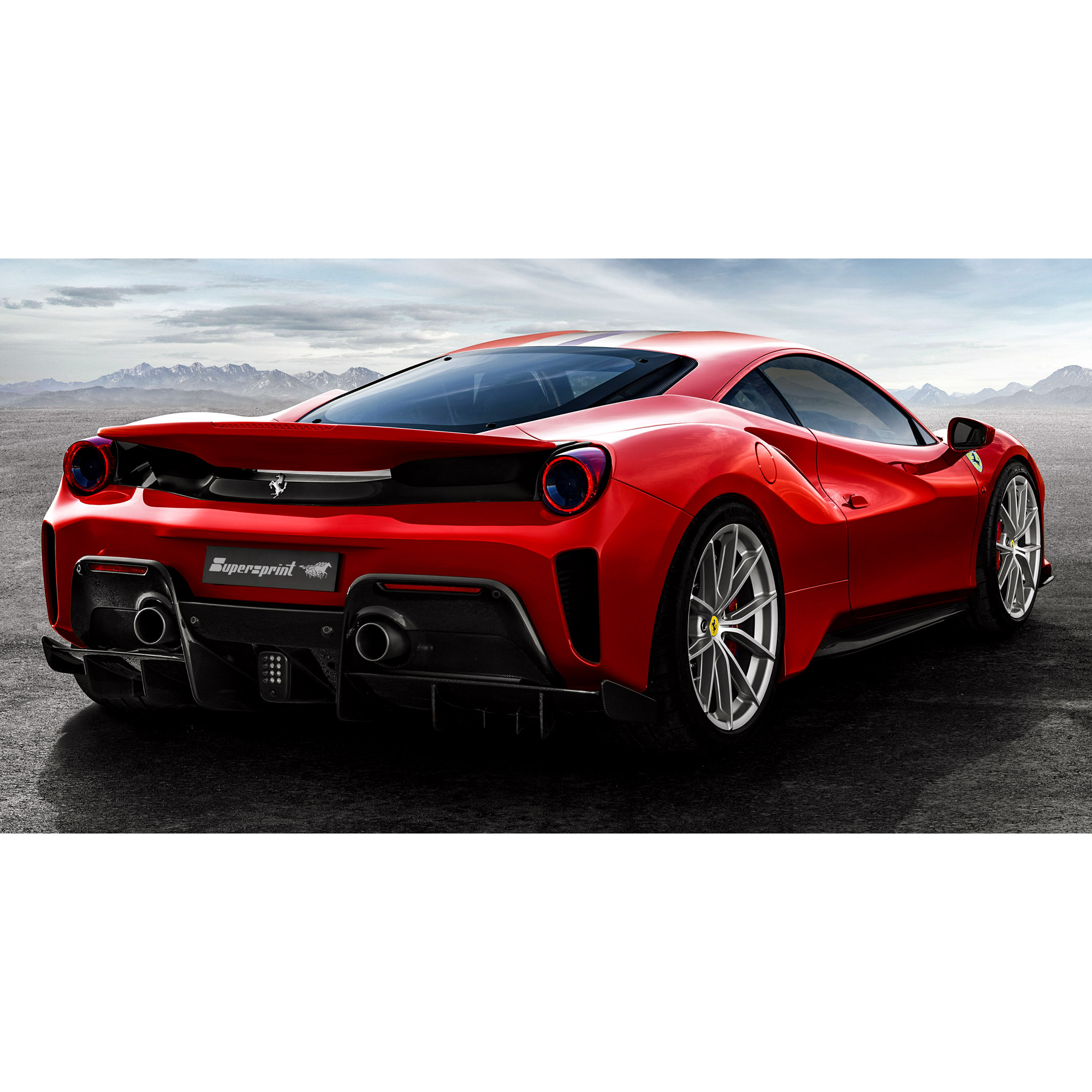 FERRARI 488 Pista 3.9L V8 Bi-Turbo (720 Hp) 2018 -> 2019