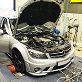 New RHD long tube headers for Mercedes C63 AMG W204 sedan / wagon & C204 coupé