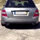 Impianto di scarico Supersprint per Mercedes C350 CDI W204