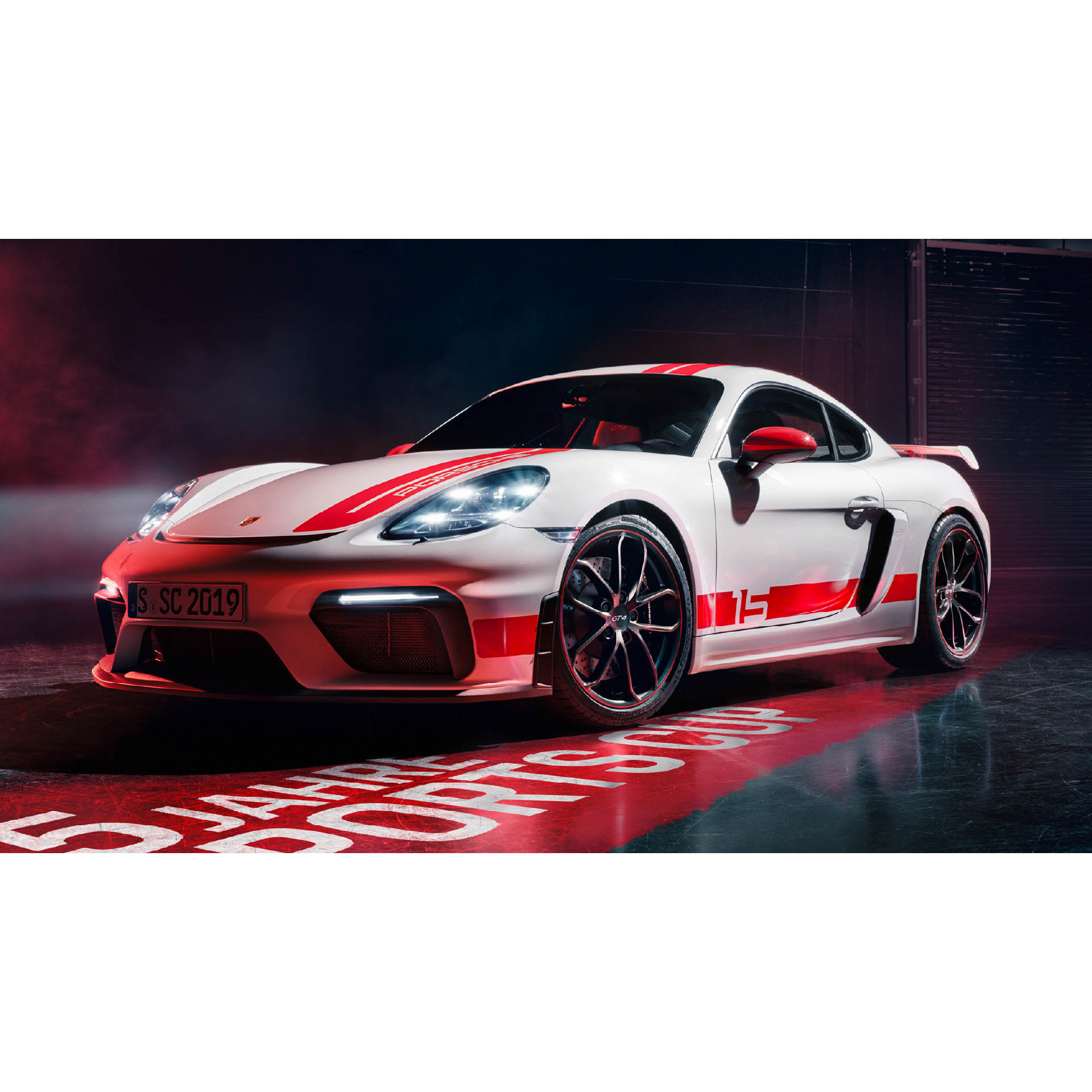 PORSCHE 718 CAYMAN GT4 "Sports Cup Edition" 4.0L (420 Hp - Modelli con GPF - PDK gearbox) 2019 ->