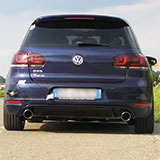 VW Golf VI GTD - sound con impianto di scarico completo Supersprint