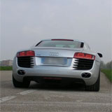Audi R8 V8 con scarico racing 767034