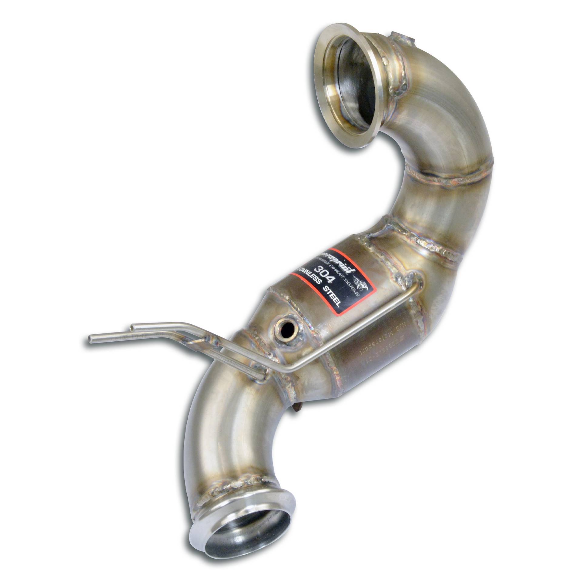 Downpipe + Catalizzatore metallico 200CPSI