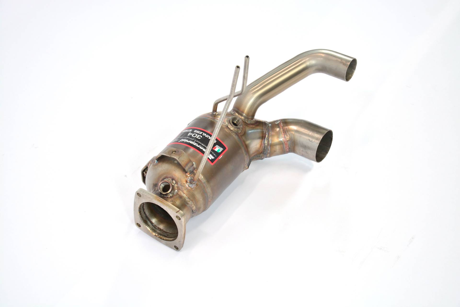 Anteriore con Catalizzatore Metallico Destro
