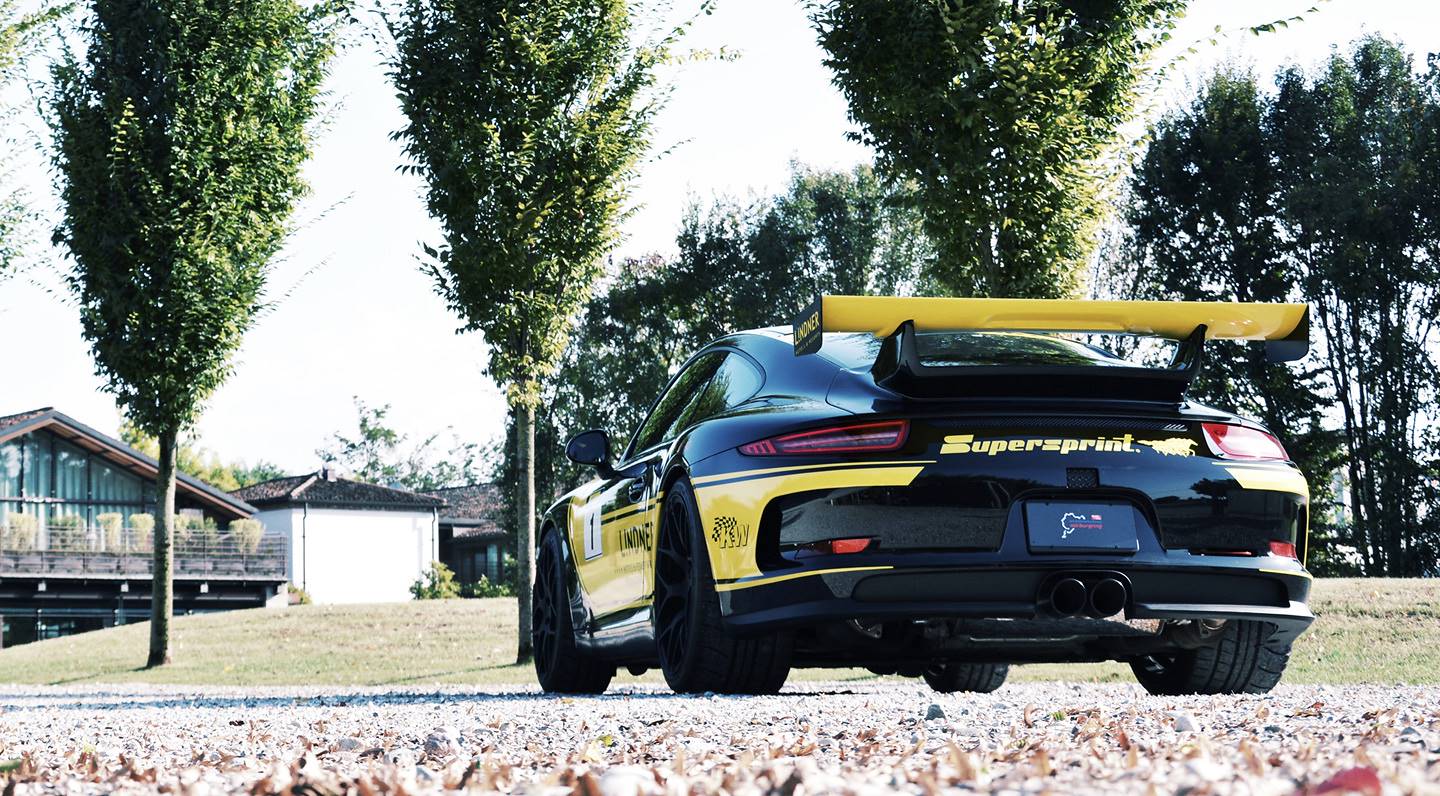 Porsche Carrera S 991 3.8i (400 Hp) sound con impianto di scarico Cup (GT3 look)