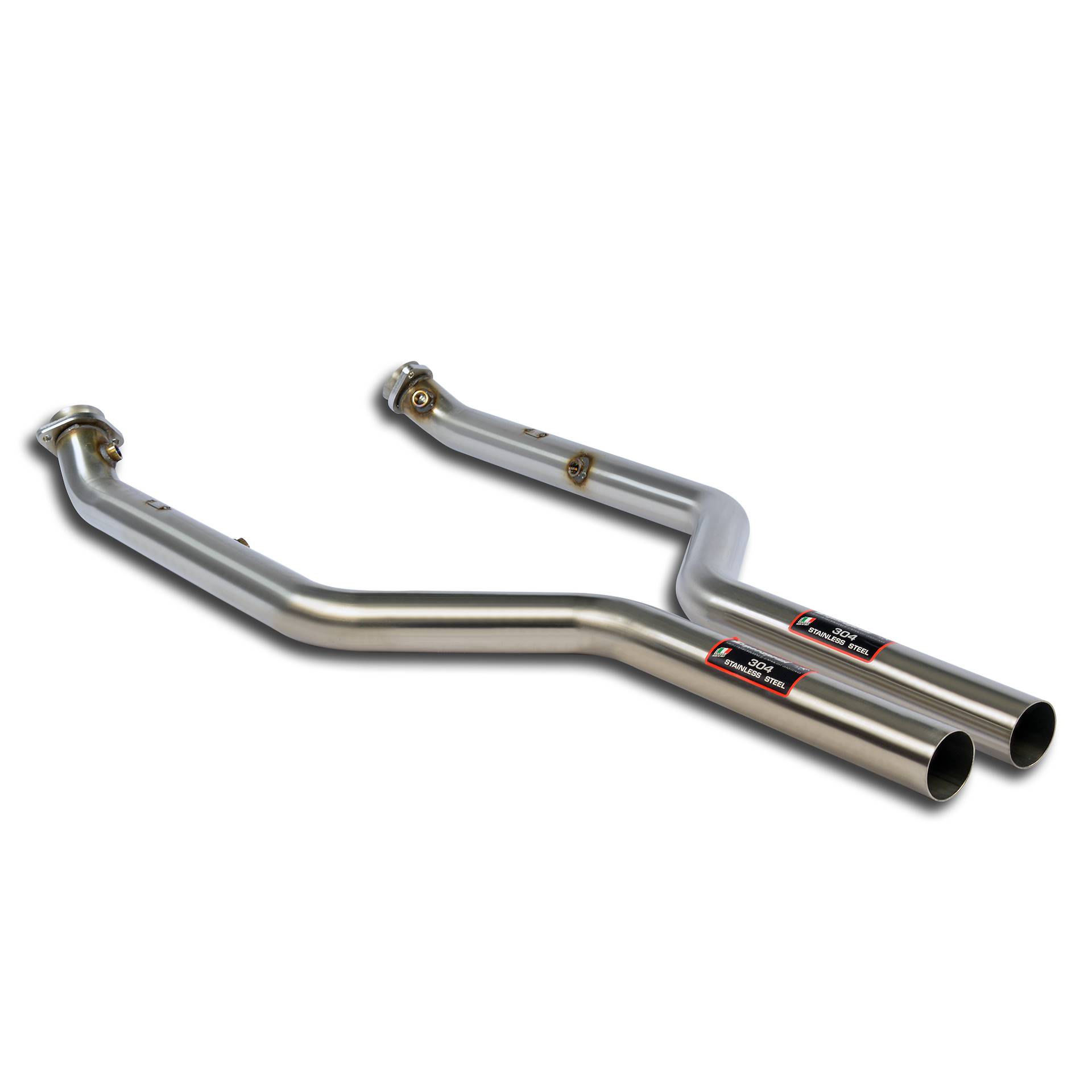 Kit downpipe Destro - Sinistro<br>(Sostituisce catalizzatore)