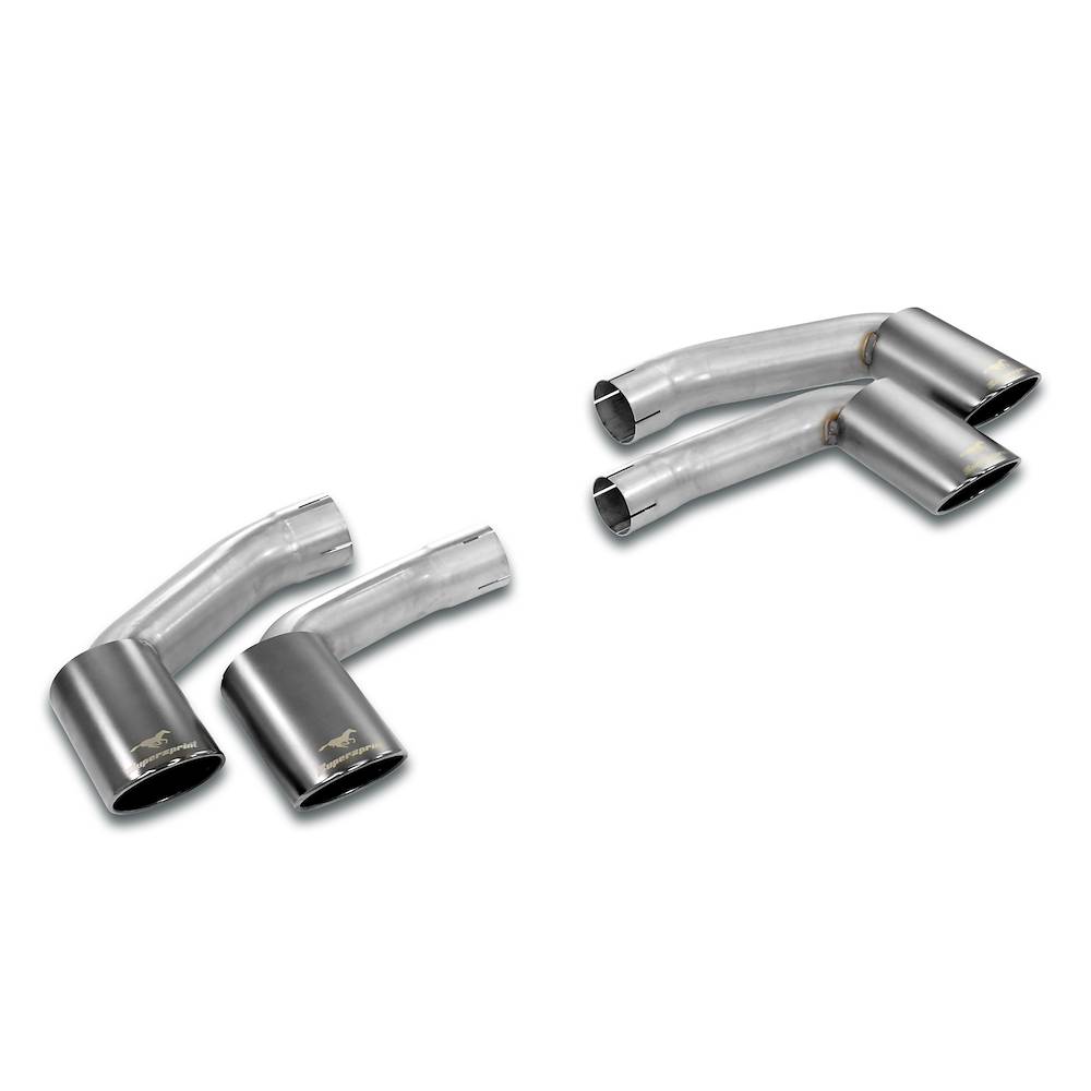 Kit terminali Destro 100x75 - Sinistro 100x75 "Gun Metal Grey"