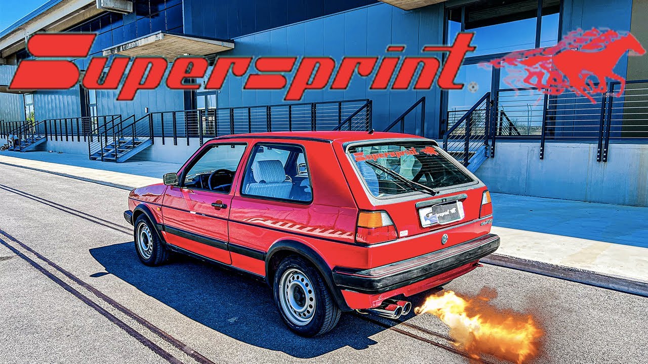 Come SUONA una VECCHIA GOLF GTI con un NUOVO SUPERSPRINT