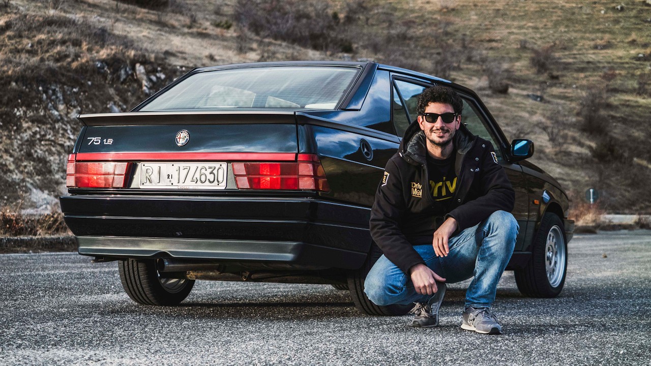 Supersprint in Salvata dalla pressa! Alfa 75 1.6 IE - Davide Cironi