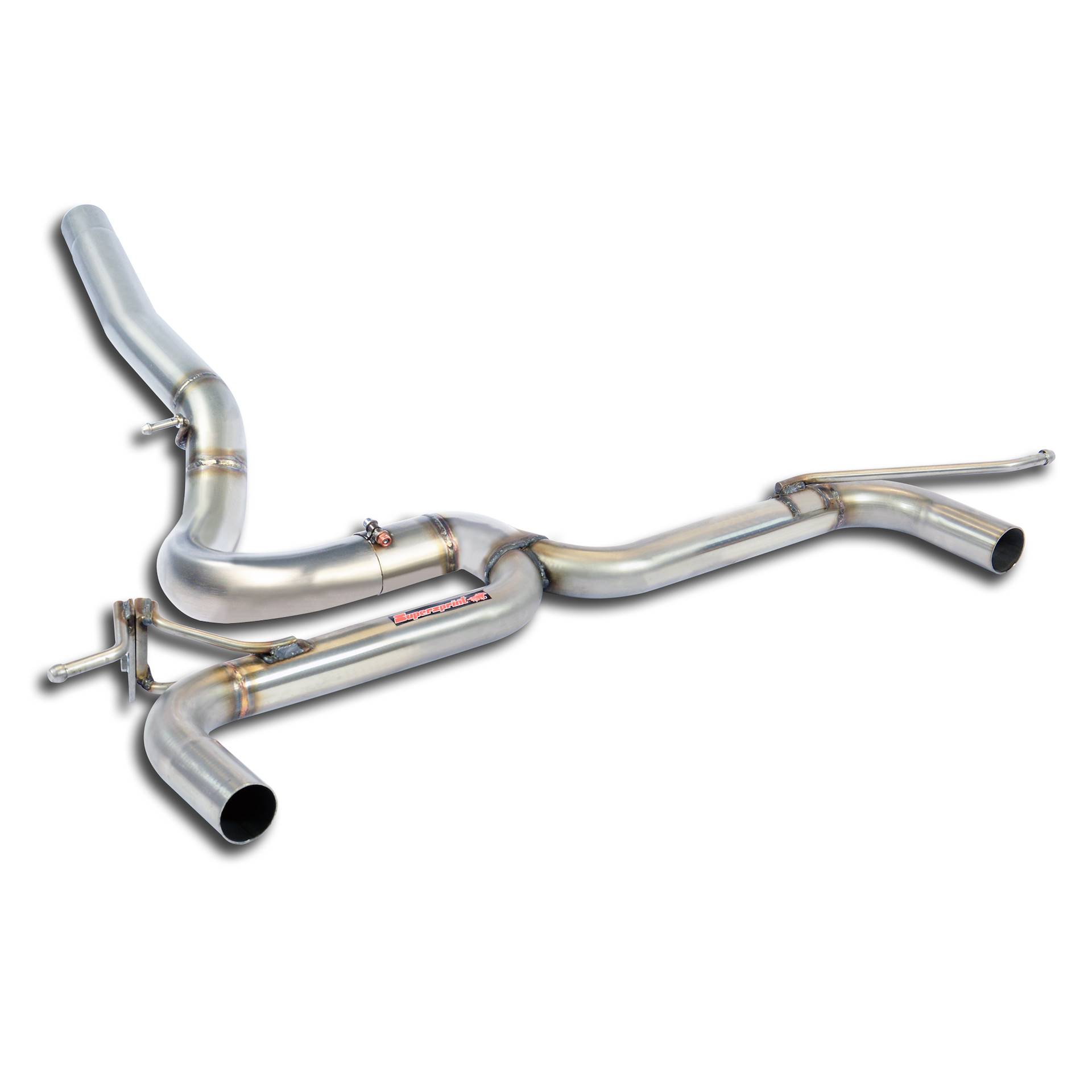 Tubo posteriore "Y-Pipe" Destro-Sinistro<br>(Elimina silenziatore posteriore di serie)